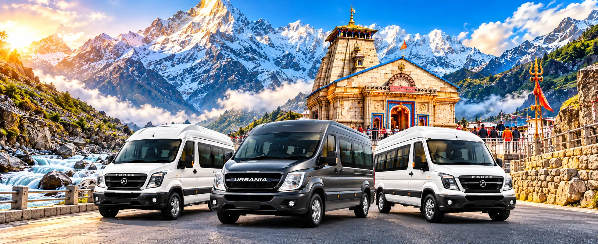 Tempo Traveller for Kedarnath